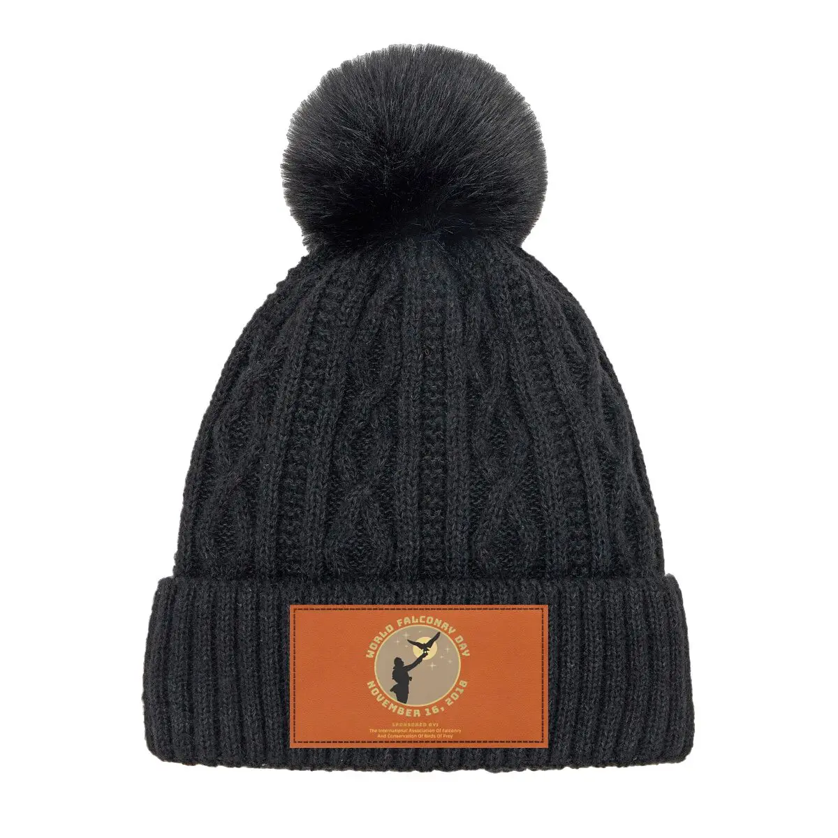 World Falconry Day Stylish Pompom Hat Women Warm Knit for Office Commute
World Falconry Day Stylish Pompom Hat Women Warm Knit for Office Commute