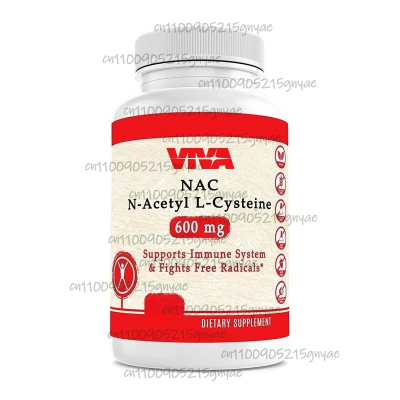 N-acetyl-L-cysteine (NAC) 600 мг, поддерживает здоровье иммунной печени и антиоксидантную поддержку, 60 вегетарианских капсул
N-acetyl-L-cysteine (NAC) 600 мг, поддерживает здоровье иммунной печени и антиоксидантную поддержку, 60 вегетарианских капсул