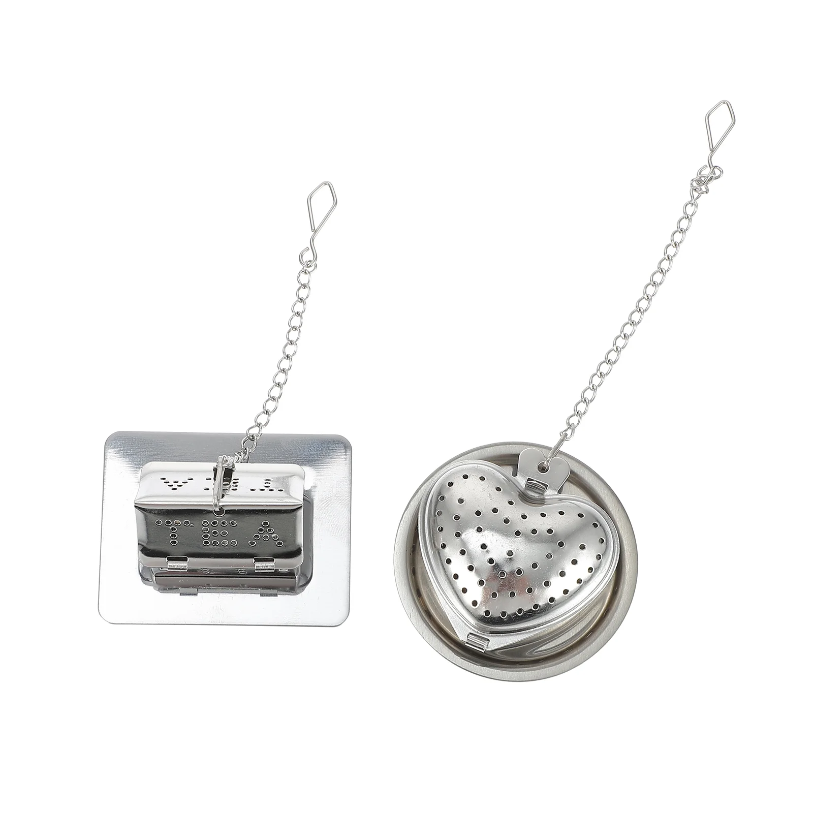 2 Pcs Stainless Steel Tea Strainer Infuser Household Filter Hanging Kitchen Fine Mesh
2 Pcs Stainless Steel Tea Strainer Infuser Household Filter Hanging Kitchen Fine Mesh