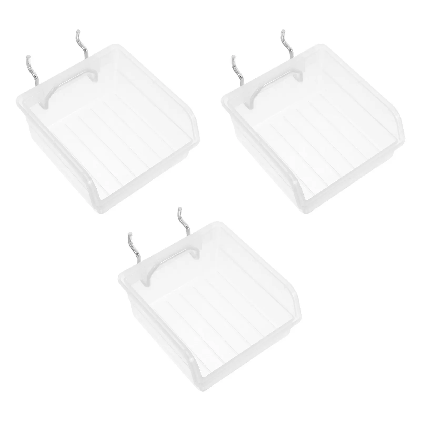 3pcs Heavy Duty Pegboard Storage Box Thickened Anti Static Organizer Bin For Workshop Garage Office Tool Hardware Parts Holder
3pcs Heavy Duty Pegboard Storage Box Thickened Anti Static Organizer Bin For Workshop Garage Office Tool Hardware Parts Holder