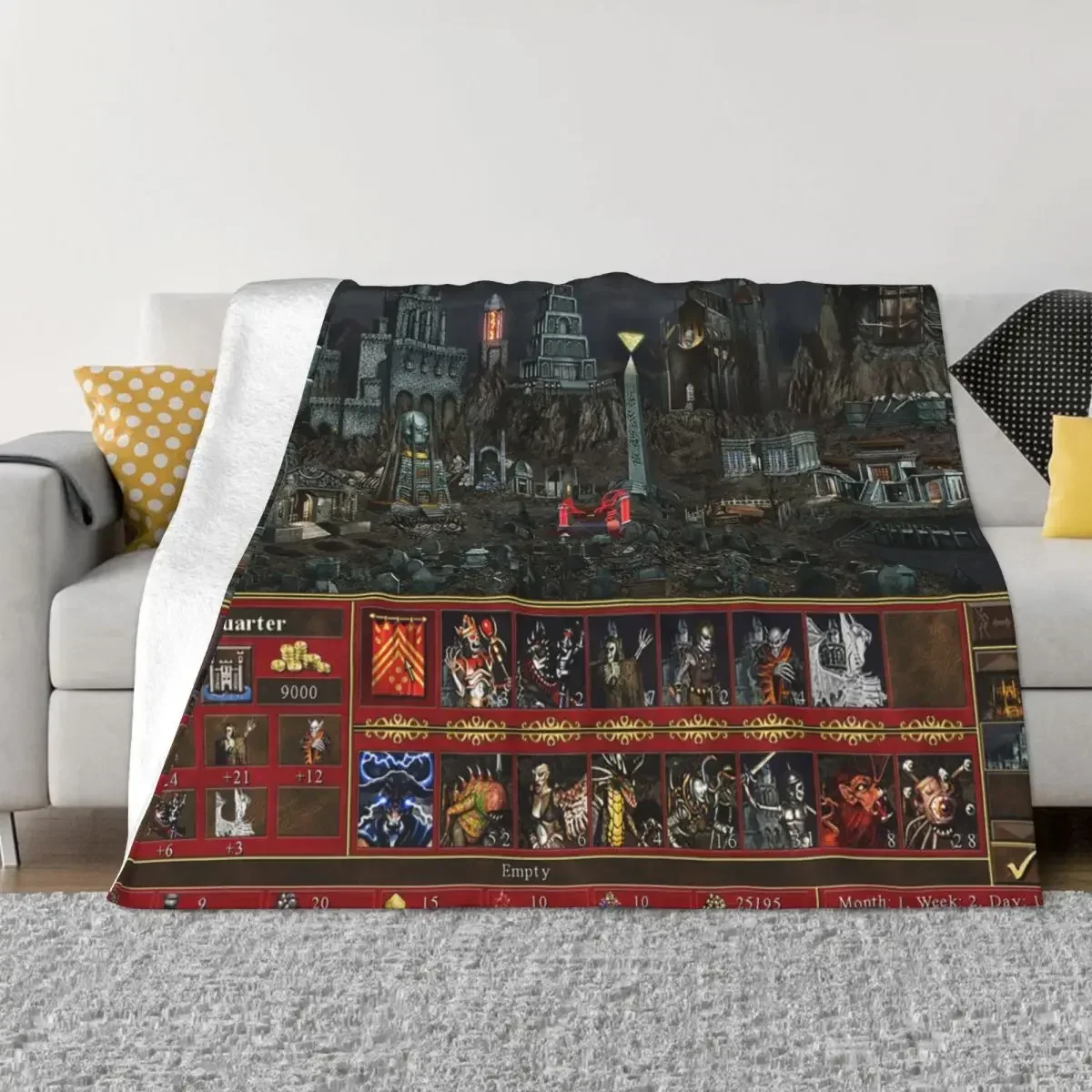 Heroes Of Might & Magic 3 Blanket Sofa Cover Fleece Autumn/Winter Anime Game Warm Throw Blanket for Bed Couch Bedding Throws
Heroes Of Might & Magic 3 Blanket Sofa Cover Fleece Autumn/Winter Anime Game Warm Throw Blanket for Bed Couch Bedding Throws