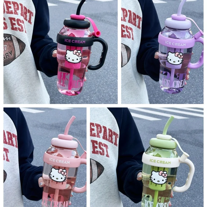 Sanrio Hello Kitty 1200Ml Water Cups Large Capacity Travel Water Bottle Portable High Beauty Couples Straw Cup for Girls Gifts
Sanrio Hello Kitty 1200Ml Water Cups Large Capacity Travel Water Bottle Portable High Beauty Couples Straw Cup for Girls Gifts