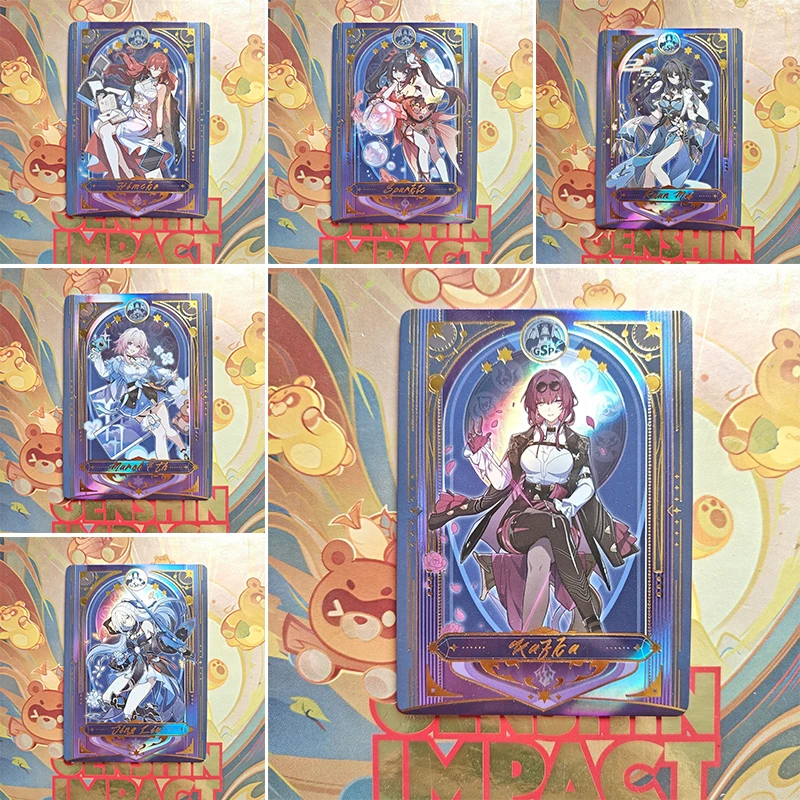 Anime Goddess Story GSP Cards Bronya Jingliu Kafka Himeko March 7Th Collectible Cards Christmas Birthday Gift Children's Toys
Anime Goddess Story GSP Cards Bronya Jingliu Kafka Himeko March 7Th Collectible Cards Christmas Birthday Gift Children's Toys