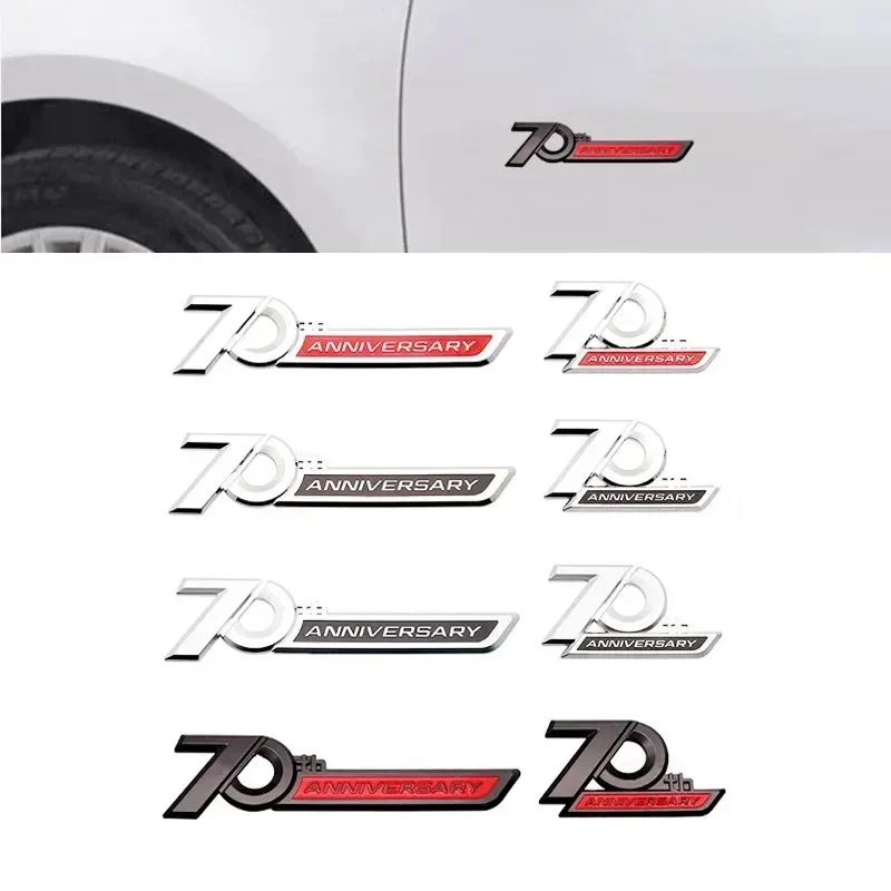 3D ABS 70th Anniversary Logo Car Side Fender Rear Trunk Emblem Badge Sticker Decals For Toyota Land Cruiser LC200 LC300 FJ200
3D ABS 70th Anniversary Logo Car Side Fender Rear Trunk Emblem Badge Sticker Decals For Toyota Land Cruiser LC200 LC300 FJ200