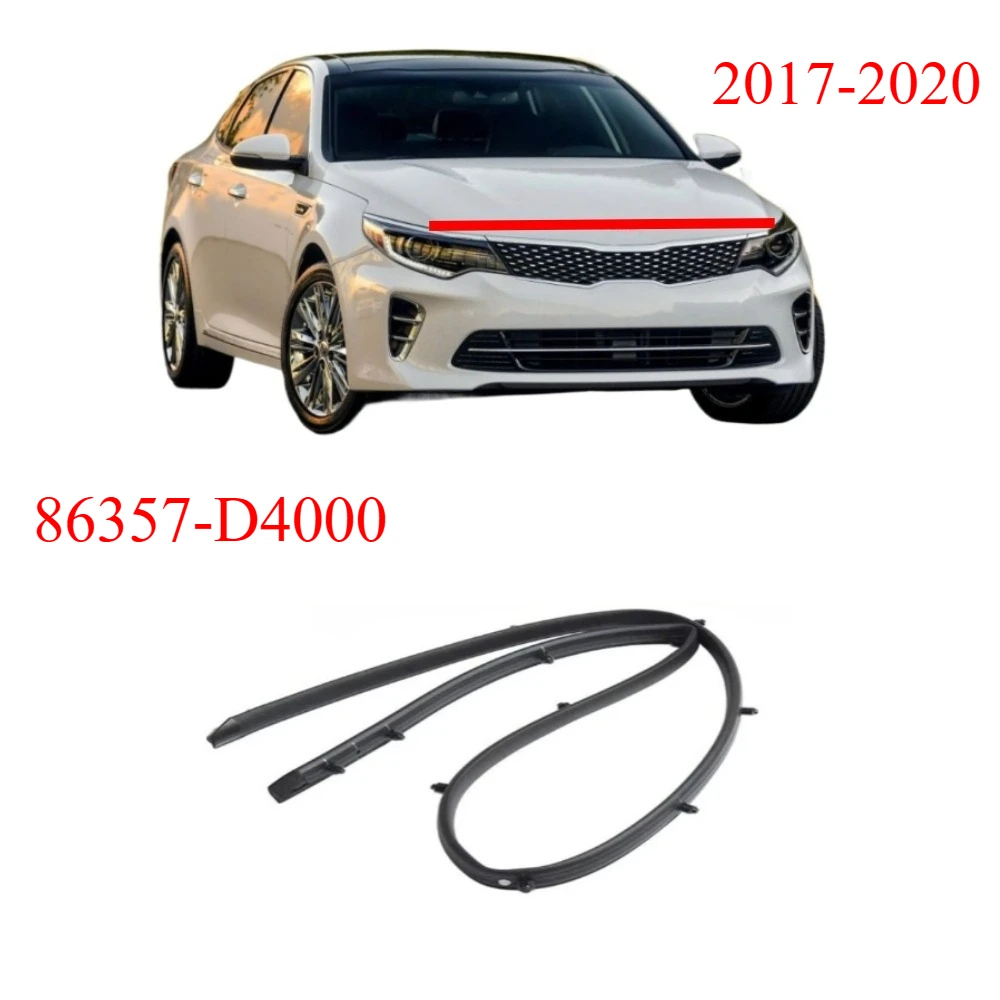 1 Piece Front Hood Upper Bumper Seal for Kia Optima 2017-2020 Hood Sealing Strip Waterproof 86357-D4000
1 Piece Front Hood Upper Bumper Seal for Kia Optima 2017-2020 Hood Sealing Strip Waterproof 86357-D4000