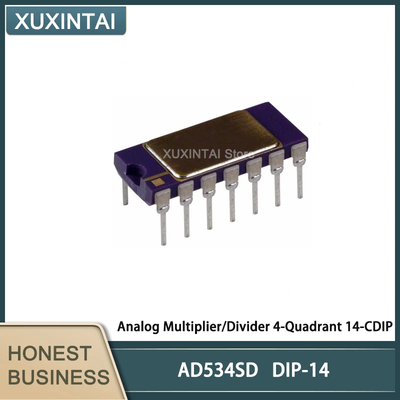 5 шт./Лот Новый оригинальный AD534SD AD534 аналоговый множитель/делитель 4-квадрант 14-CDIP
5 шт./Лот Новый оригинальный AD534SD AD534 аналоговый множитель/делитель 4-квадрант 14-CDIP