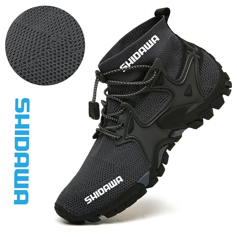 Shidawa-Breathable Non-Slip Fishing Shoes for Men Outdoor Mesh Upstream Shoe, Fashion Travel Sports Boots, Hiking Shoes, Summer
Shidawa-Breathable Non-Slip Fishing Shoes for Men Outdoor Mesh Upstream Shoe, Fashion Travel Sports Boots, Hiking Shoes, Summer