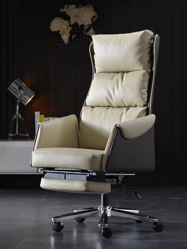 Simple and modern office chair with pedals for lunch break, comfortable home study chair
Simple and modern office chair with pedals for lunch break, comfortable home study chair