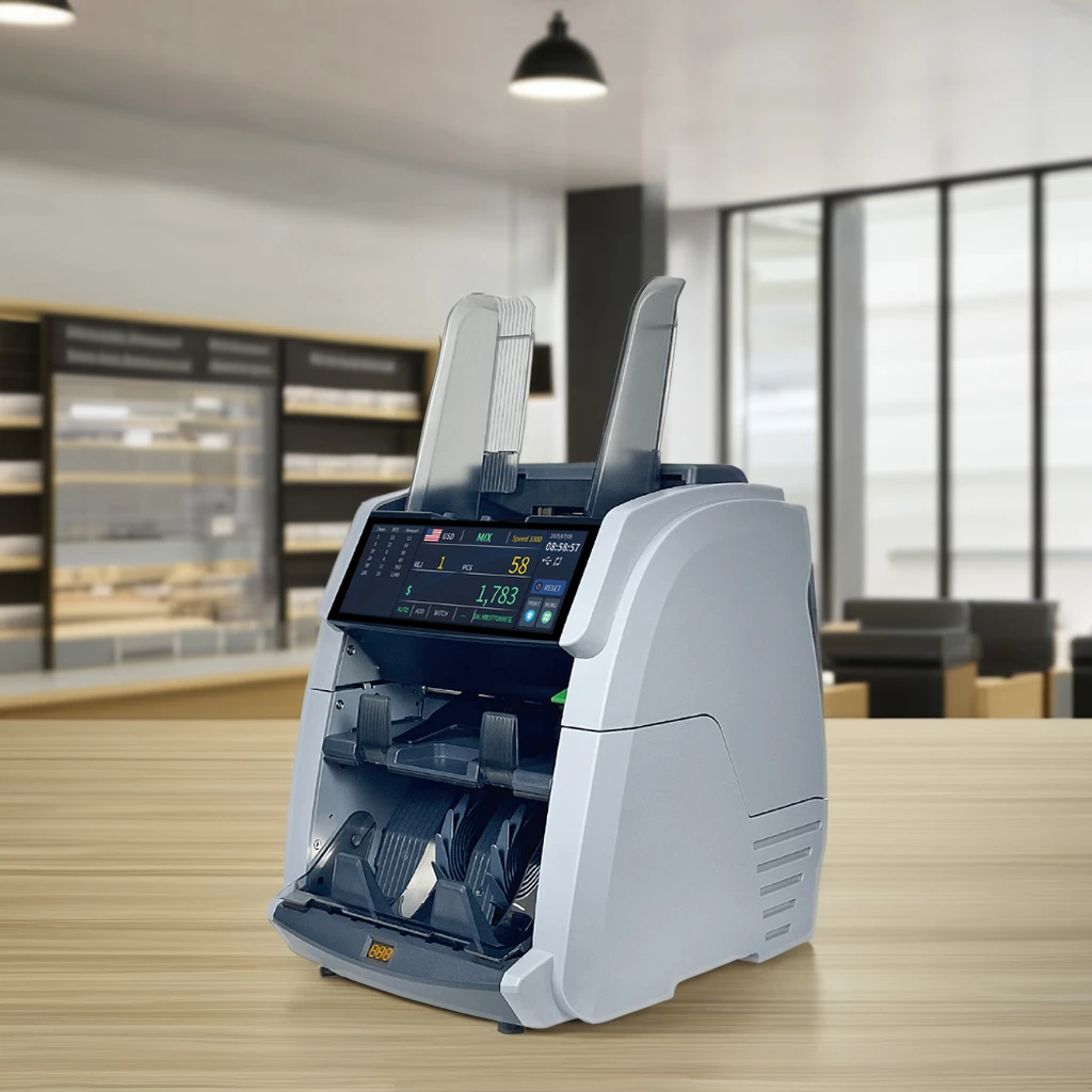 Full Display Heavy Duty Money Sorter Two Pockets Computer Connect Bank Counter High Value Bill Counter Money
Full Display Heavy Duty Money Sorter Two Pockets Computer Connect Bank Counter High Value Bill Counter Money