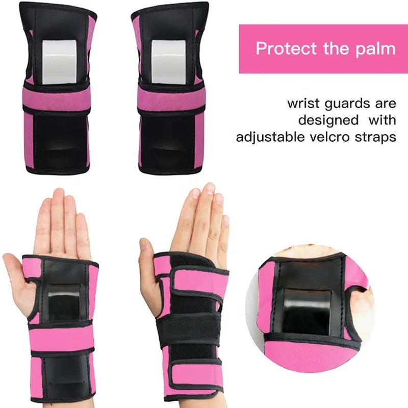 Регулируемый комплект защитного снаряжения для локтей, коленей и запястий для езды на велосипеде и скейтбординга
Регулируемый комплект защитного снаряжения для локтей, коленей и запястий для езды на велосипеде и скейтбординга