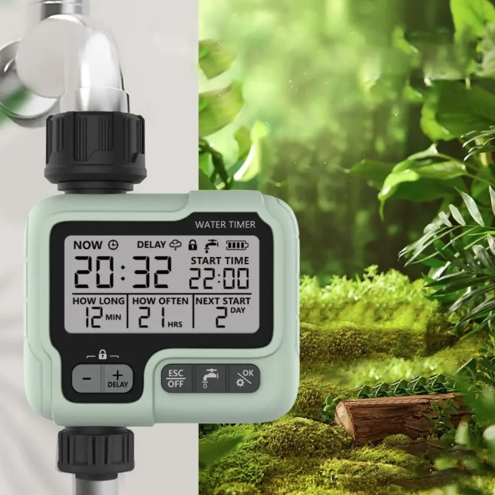 Large Screen Automatic Water Timer Intelligent Programmable Garden Digital Irrigation Machine Save Water and Time Timeable
Large Screen Automatic Water Timer Intelligent Programmable Garden Digital Irrigation Machine Save Water and Time Timeable