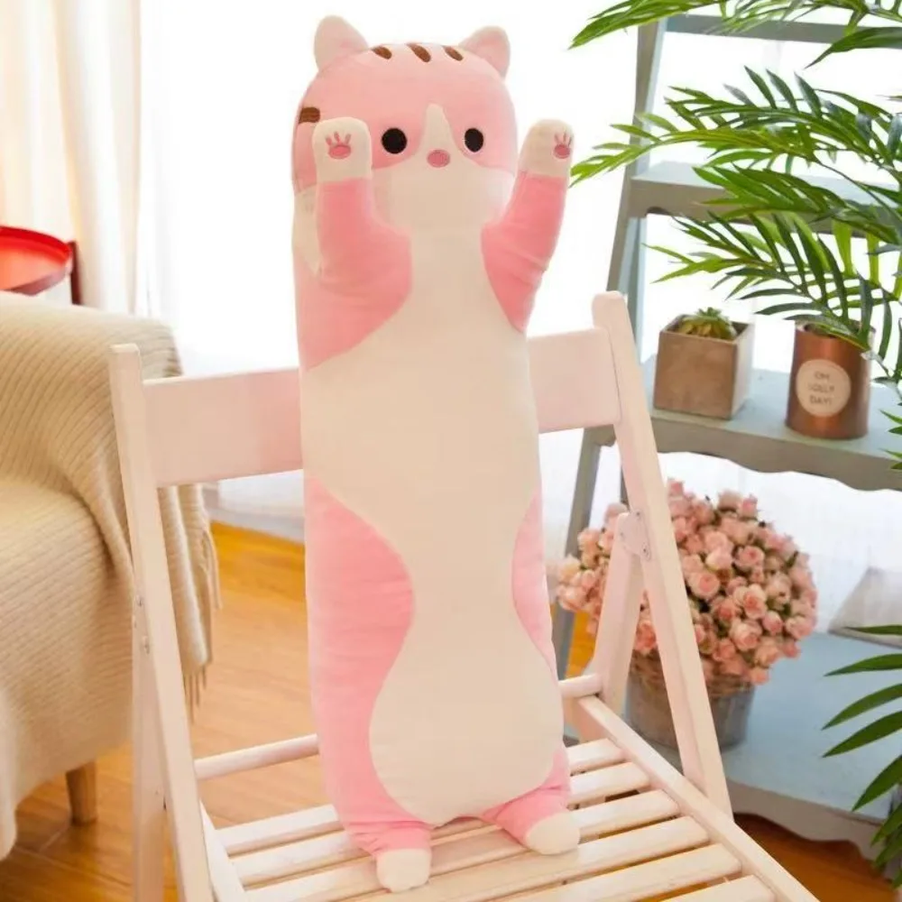 Stuffed Animals 70cm Long Cat Ultra Soft Elastic Long Throw Pillow Cartoon Huggable Cat Pillow Office Nap
Stuffed Animals 70cm Long Cat Ultra Soft Elastic Long Throw Pillow Cartoon Huggable Cat Pillow Office Nap