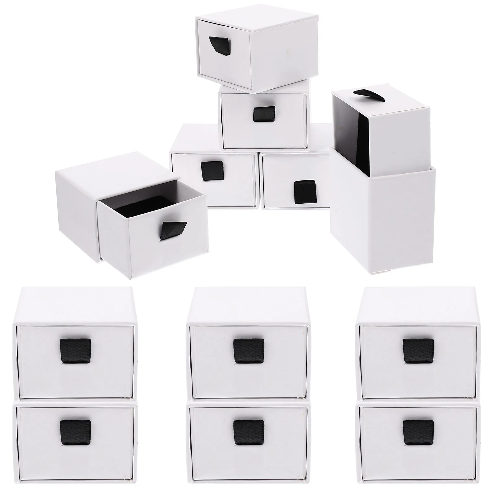 12 Pcs Jewelry Jewelry Box Storage Box Paper Display Boxes Necklace Organizer Travel Container Desktop Case
12 Pcs Jewelry Jewelry Box Storage Box Paper Display Boxes Necklace Organizer Travel Container Desktop Case