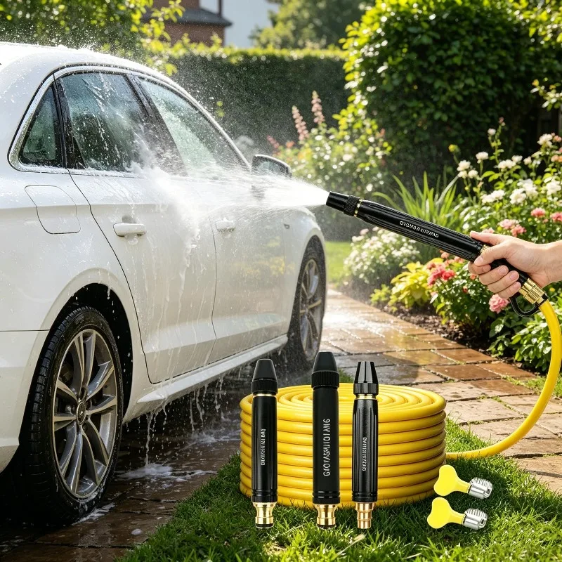 High Pressure Washing Water Gun Adjustable Nipple Type Portable Direct Spray Car Wash Nozzle Home Garden Shower Water Gun Tools
High Pressure Washing Water Gun Adjustable Nipple Type Portable Direct Spray Car Wash Nozzle Home Garden Shower Water Gun Tools