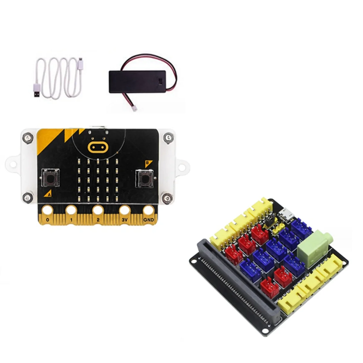 Материнская плата Bbc Microbit V2.0, представление к графическому программированию в системе программирования питона, макетная плата для обучения
Материнская плата Bbc Microbit V2.0, представление к графическому программированию в системе программирования питона, макетная плата для обучения
