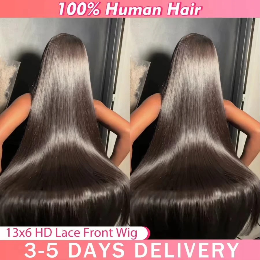 40 Inch 13x4 13x6 Bone Straight HD Transparent Lace Front Wigs 200 Density Frontal Wig For Black Women Brazilian Wigs Human Hair
40 Inch 13x4 13x6 Bone Straight HD Transparent Lace Front Wigs 200 Density Frontal Wig For Black Women Brazilian Wigs Human Hair
