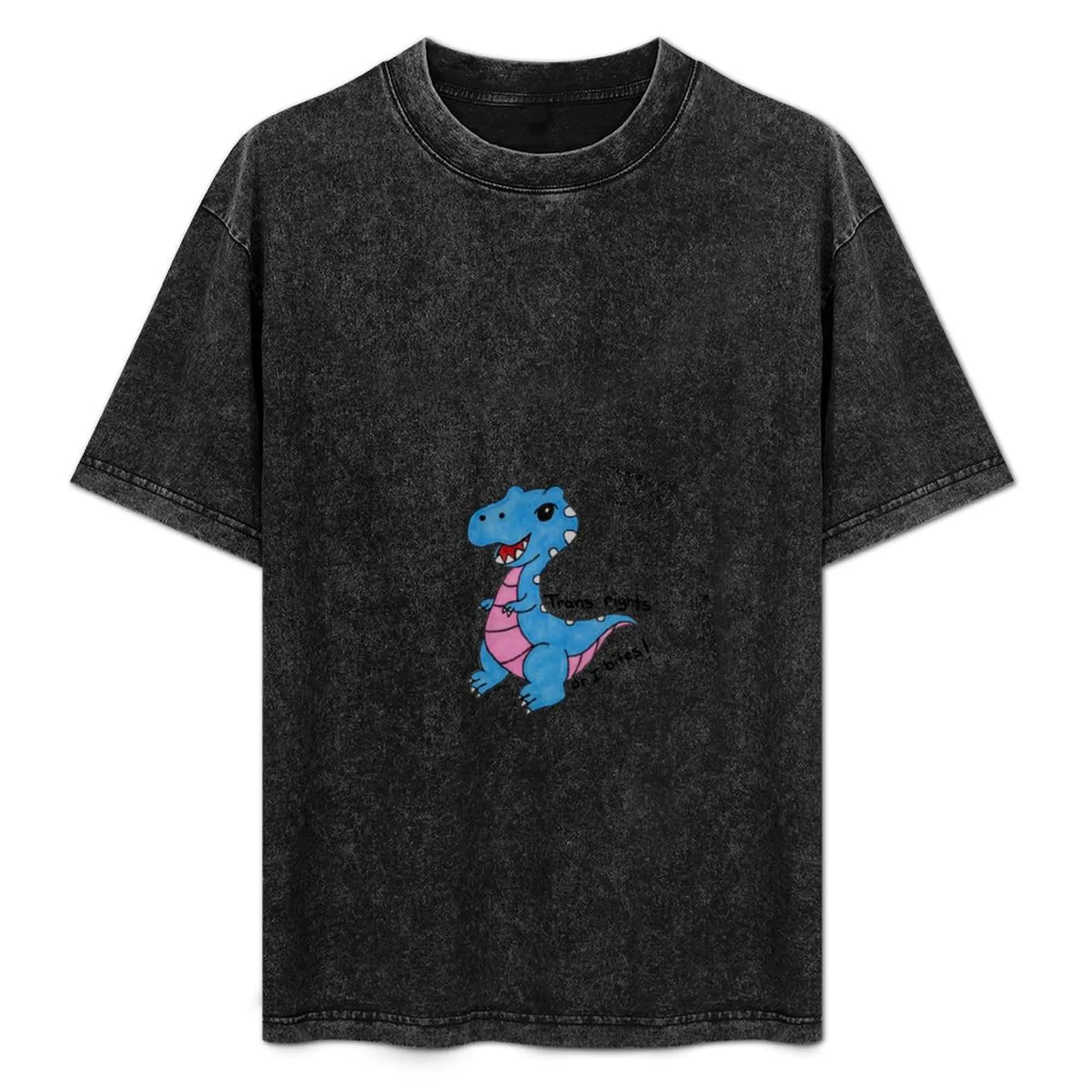 Trans Rights or I Bites! T-Shirt aesthetic clothes boys animal print kawaii clothes cotton graphic tees T-shirt men
Trans Rights or I Bites! T-Shirt aesthetic clothes boys animal print kawaii clothes cotton graphic tees T-shirt men