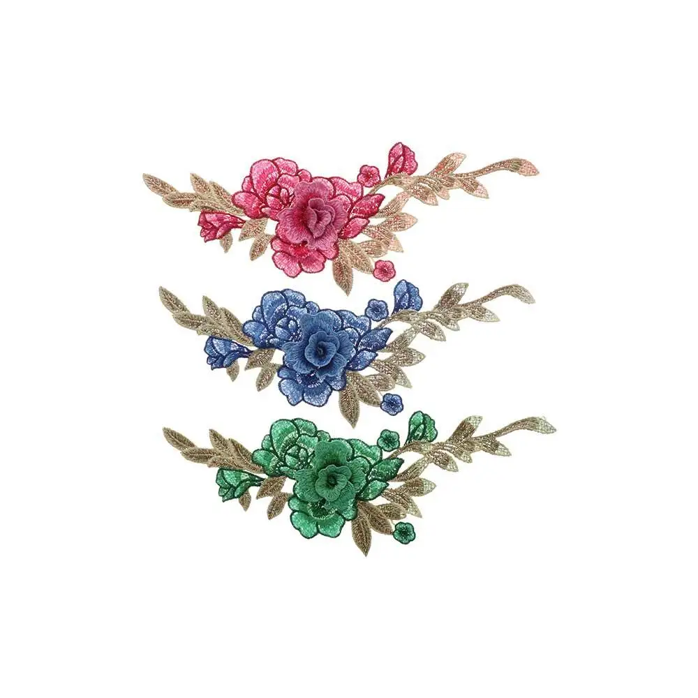 Luxury 3D Artistic Rose Floral Garment Trimmings Flower Badge Applique Clothes Accessories Embroidery Patch
Luxury 3D Artistic Rose Floral Garment Trimmings Flower Badge Applique Clothes Accessories Embroidery Patch