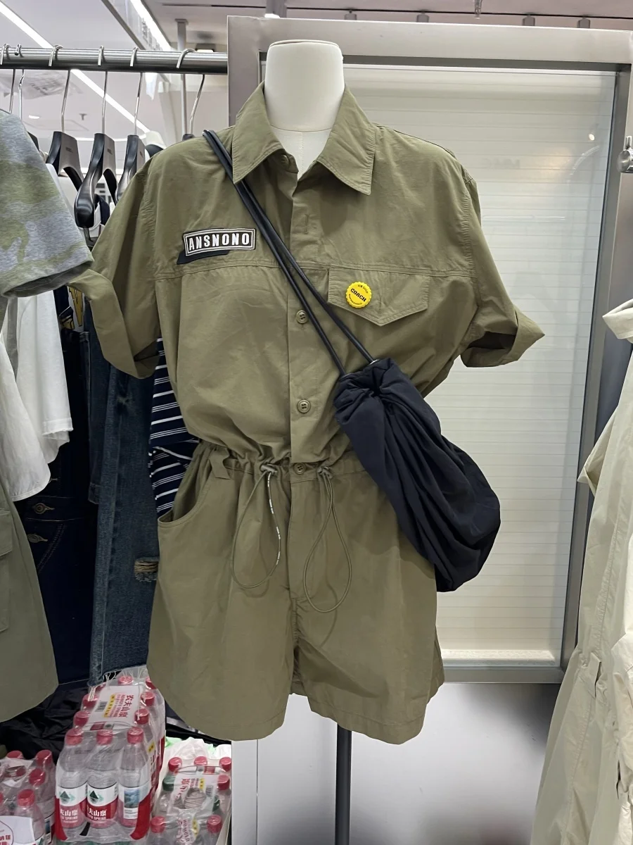 Women's Cotton orts Summer 2025 New Sle Loose Workwear Jumpsuit Lightweight Waist-Cinching Retro Cool Feeling
Women's Cotton orts Summer 2025 New Sle Loose Workwear Jumpsuit Lightweight Waist-Cinching Retro Cool Feeling