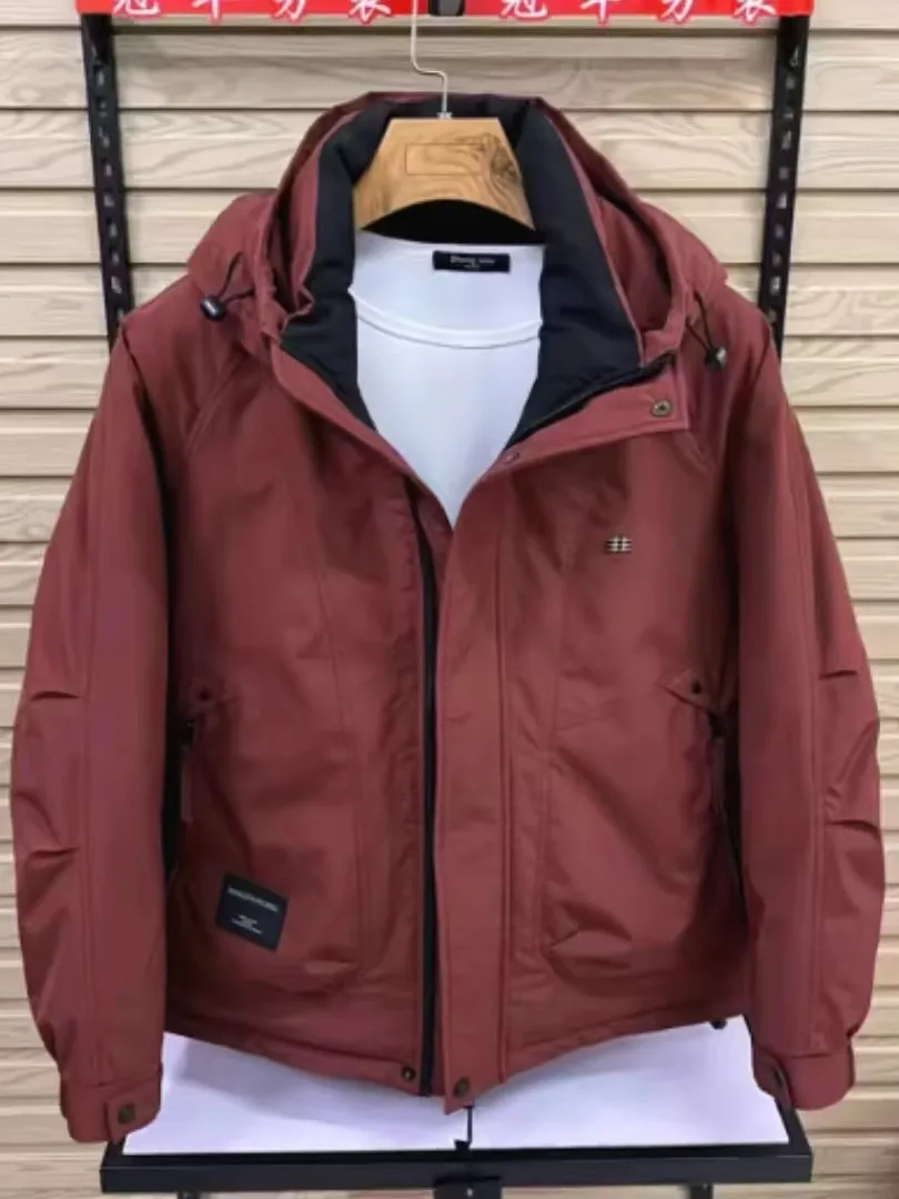 Мужская зимняя утепленная хлопковая куртка с капюшоном, высококачественная, модная, приталенного кроя, с длинными рукавами, на молнии
Мужская зимняя утепленная хлопковая куртка с капюшоном, высококачественная, модная, приталенного кроя, с длинными рукавами, на молнии