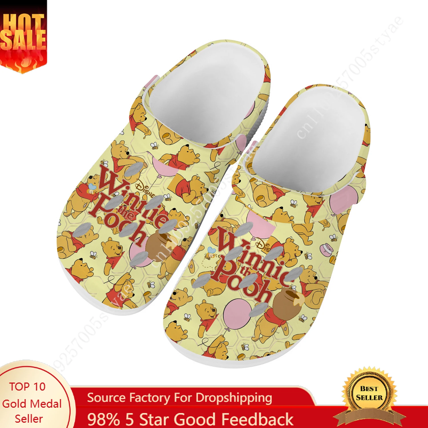 Winnie The Pooh Water Shoes Men Women Comfortable Fashion Home Garden Clogs Customizd Sandals Beach Breathable Hole Slippers
Winnie The Pooh Water Shoes Men Women Comfortable Fashion Home Garden Clogs Customizd Sandals Beach Breathable Hole Slippers