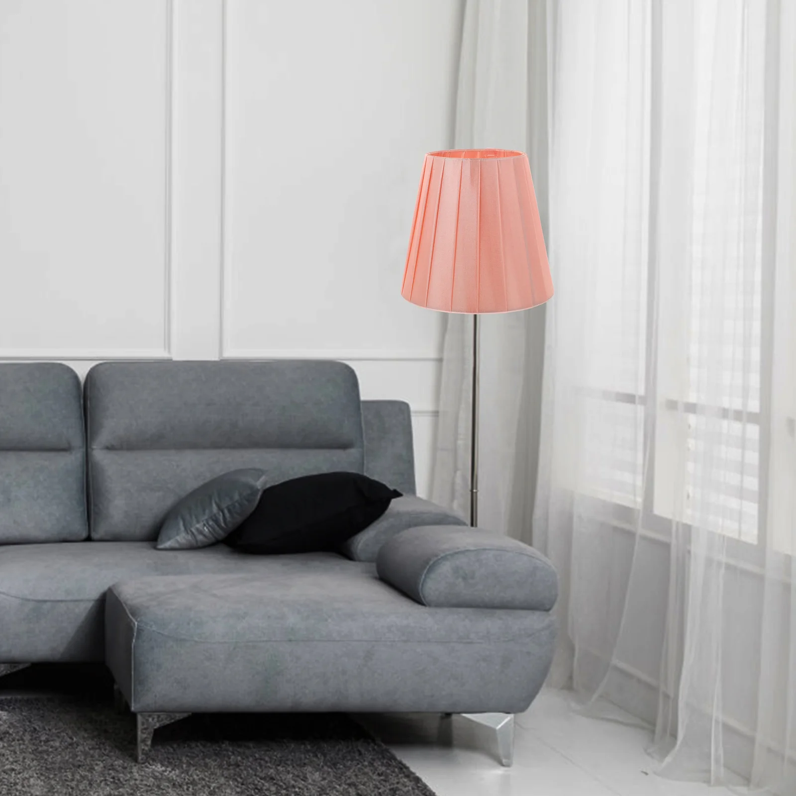 Fabric Bulb Lampshade Hotel Cloth Clip Living Room Decoration Multi-purpose Elegant Dust-proof
Fabric Bulb Lampshade Hotel Cloth Clip Living Room Decoration Multi-purpose Elegant Dust-proof
