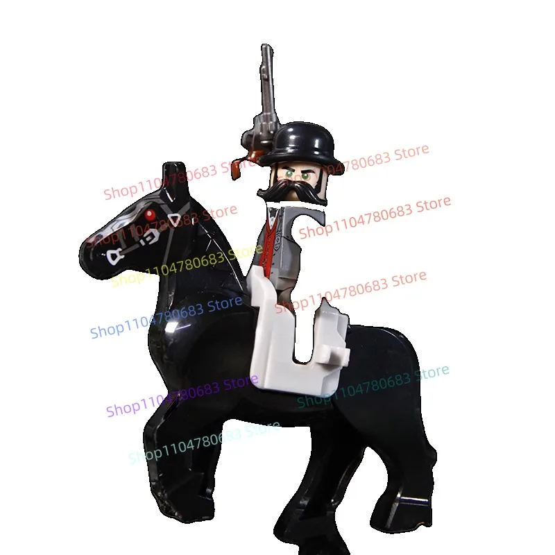 MOC Building Blocks Mini Dolls Western Cowboy Assembly Accessories Puzzle Collection Ornament Toys Festival Gifts
MOC Building Blocks Mini Dolls Western Cowboy Assembly Accessories Puzzle Collection Ornament Toys Festival Gifts