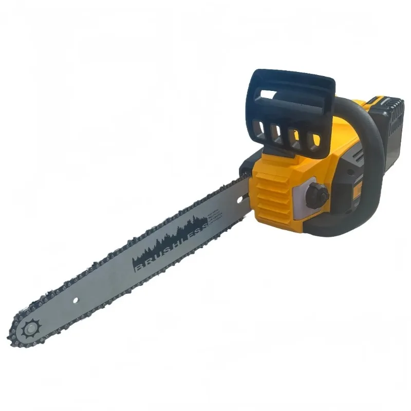 20V Brushless Cordless 16 Inch Chainsaw Dual Battery for Outdoor Wood Cutting
20V Brushless Cordless 16 Inch Chainsaw Dual Battery for Outdoor Wood Cutting