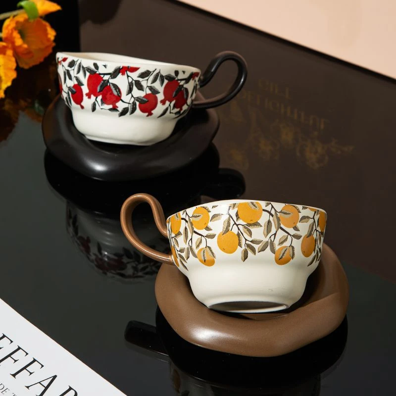 200ml Vintage Ceramic Coffee Cup and Saucer English afternoon Tea Cup and Saucer Home Office Cafe Drinkware Coffeeware Gift
200ml Vintage Ceramic Coffee Cup and Saucer English afternoon Tea Cup and Saucer Home Office Cafe Drinkware Coffeeware Gift