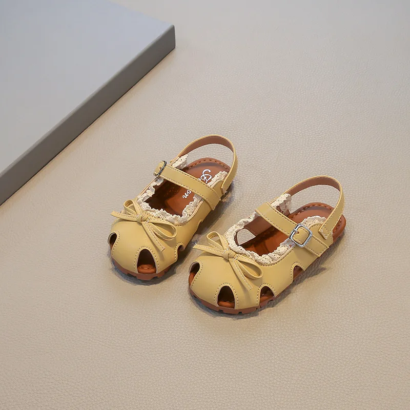 Kids Girls Lace Bow Closed Toe Sandals Adjustable Buckle Strap Anti Slip Soft Sole Kids Summer Beach Princess Dress Shoes
Kids Girls Lace Bow Closed Toe Sandals Adjustable Buckle Strap Anti Slip Soft Sole Kids Summer Beach Princess Dress Shoes