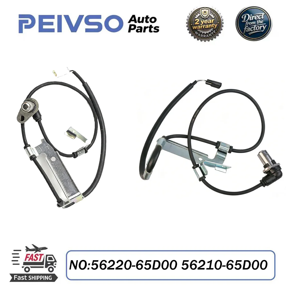 PEIVSO 56210-65D00 56220-65D00 Front LH/RH ABS Wheel Speed Sensor For Suzuki Grand Vitara 1999-2001 Suzuki XL-7 1999-2001
PEIVSO 56210-65D00 56220-65D00 Front LH/RH ABS Wheel Speed Sensor For Suzuki Grand Vitara 1999-2001 Suzuki XL-7 1999-2001