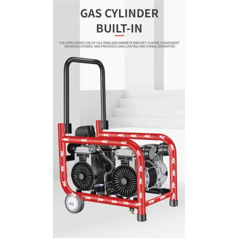 Industrial 220V Electric Air Compressor Small High-Pressure Silent Oil-Free Pump For Real Stone Paint DIY Spray Painting
Industrial 220V Electric Air Compressor Small High-Pressure Silent Oil-Free Pump For Real Stone Paint DIY Spray Painting