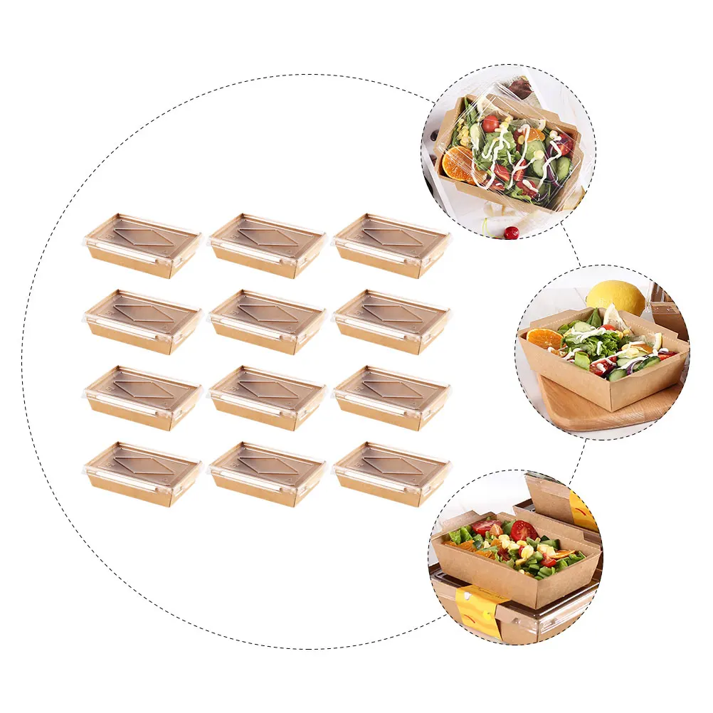 20 Sets Lunch Box Food Storage Container Containers for Kraft Paper The Pet with Lids
20 Sets Lunch Box Food Storage Container Containers for Kraft Paper The Pet with Lids