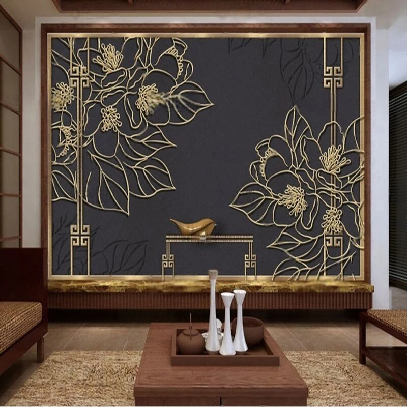 New creative ironwork peony screen writing desk bird relief TV luxurious home decoration background wall
New creative ironwork peony screen writing desk bird relief TV luxurious home decoration background wall