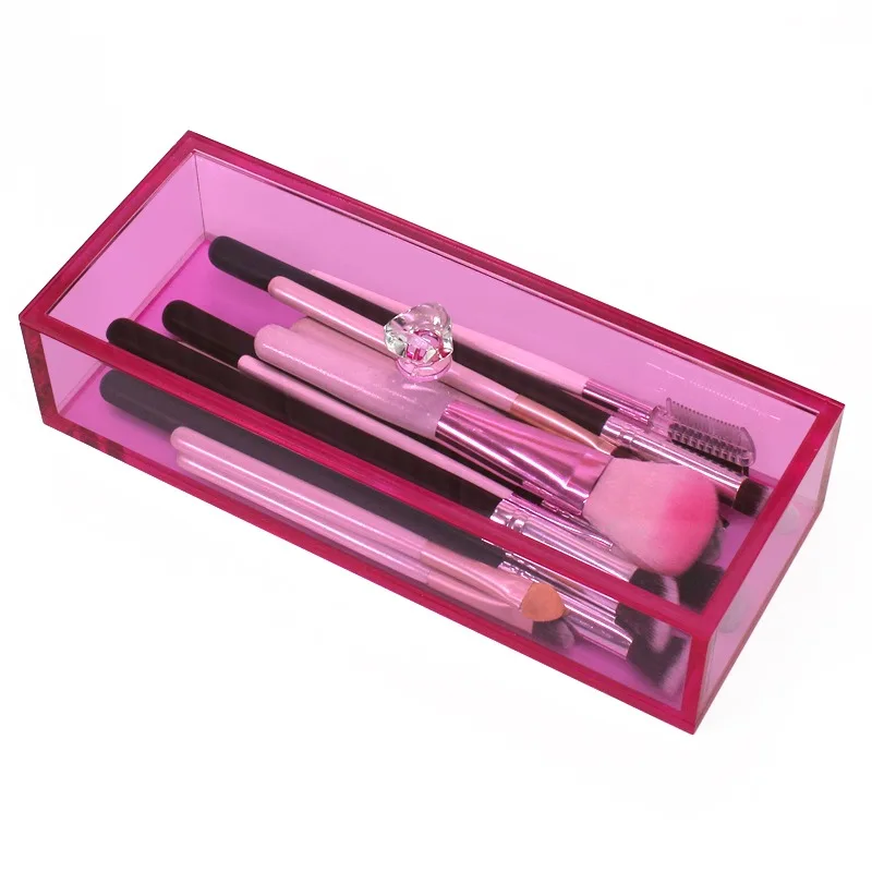 Makeup brush storage box, desktop eyebrow pencil, eyeliner brush, makeup egg with cover, dustproof transparent acrylic color sto
Makeup brush storage box, desktop eyebrow pencil, eyeliner brush, makeup egg with cover, dustproof transparent acrylic color sto