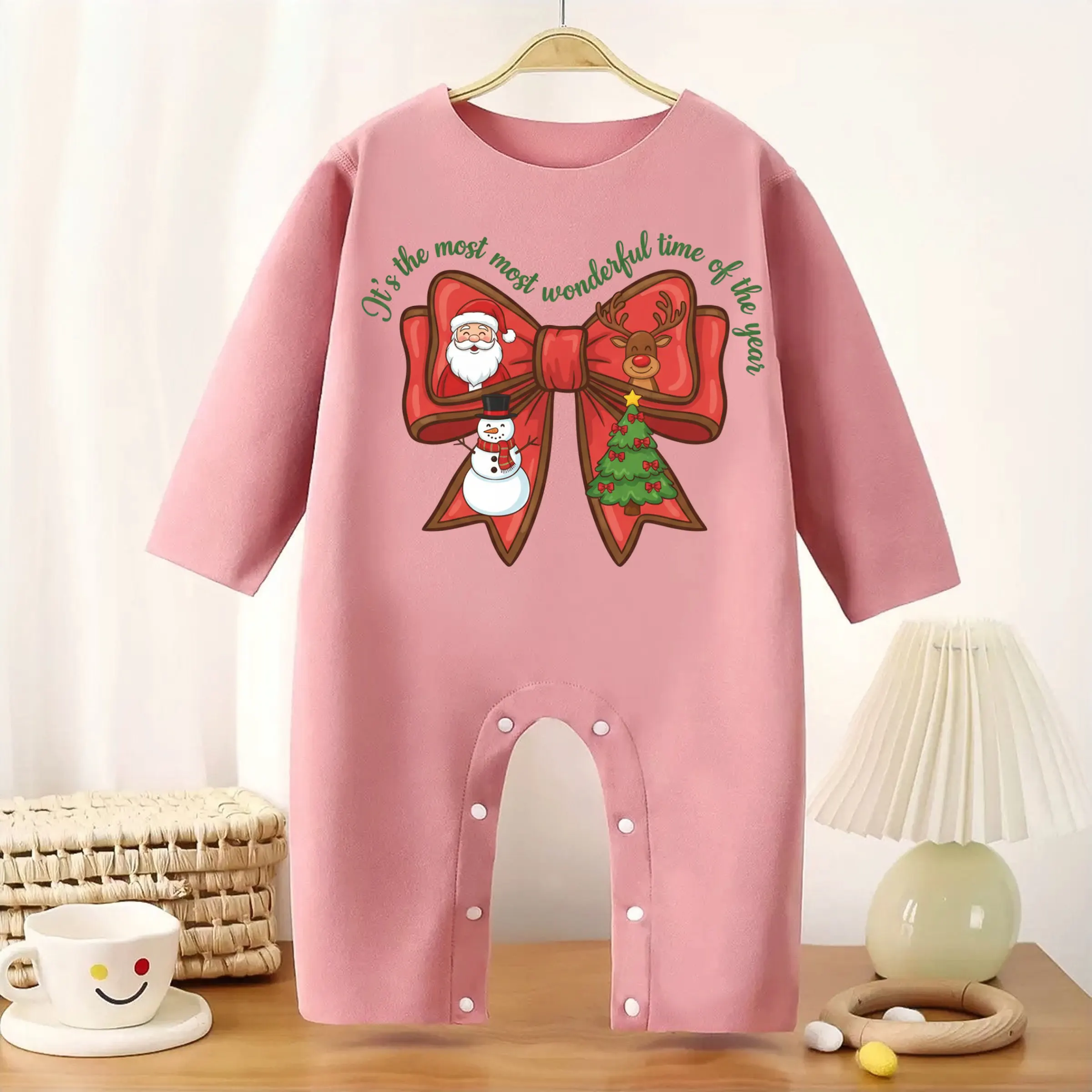 MINISO воспоминания рождественского детского утепленного комбинезона для младенцев с длинными рукавами, сохраняющего тепло для роста, детская ткань 60-90 см
MINISO воспоминания рождественского детского утепленного комбинезона для младенцев с длинными рукавами, сохраняющего тепло для роста, детская ткань 60-90 см