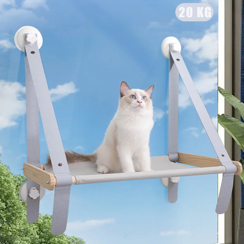 Hanging Cat Bed Pet Window Cat Hammock 20kg Sunny Window Seat Mount Kitten Climbing Frame Suction Cup Pet Bed Shelf Seat Beds
Hanging Cat Bed Pet Window Cat Hammock 20kg Sunny Window Seat Mount Kitten Climbing Frame Suction Cup Pet Bed Shelf Seat Beds