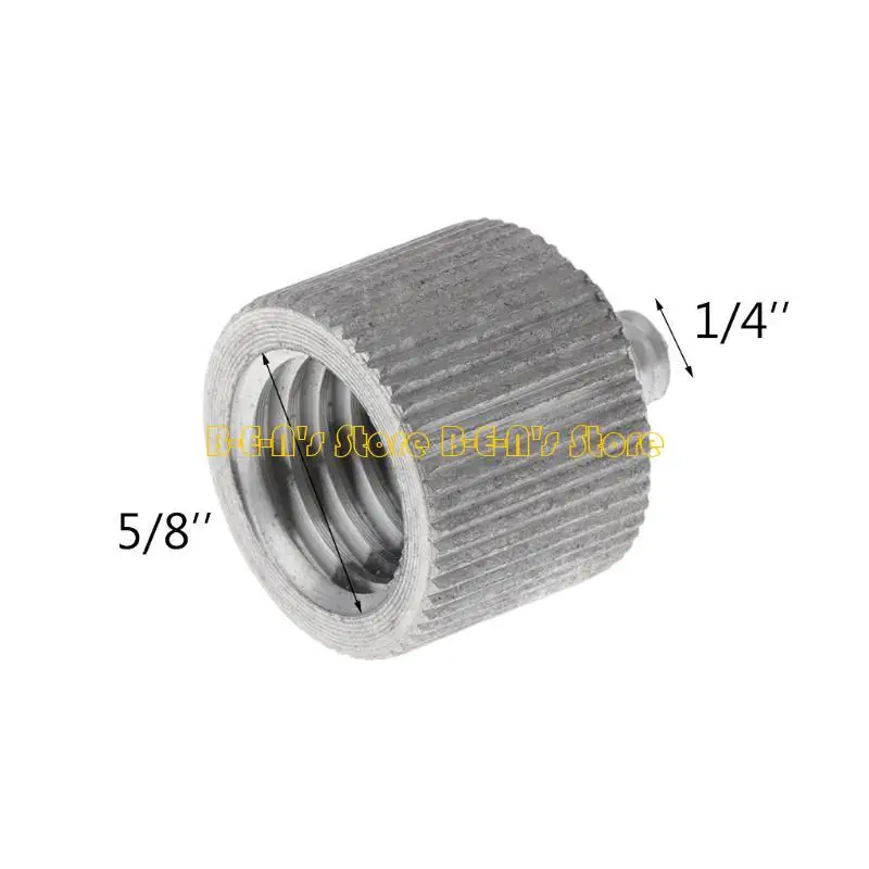 Y1AD Industrial Grade Screw Adapter 5/8'' & 1/4" Screw Tripod Adapter Compact Size Professional Level Accesories Durable
Y1AD Industrial Grade Screw Adapter 5/8'' & 1/4" Screw Tripod Adapter Compact Size Professional Level Accesories Durable