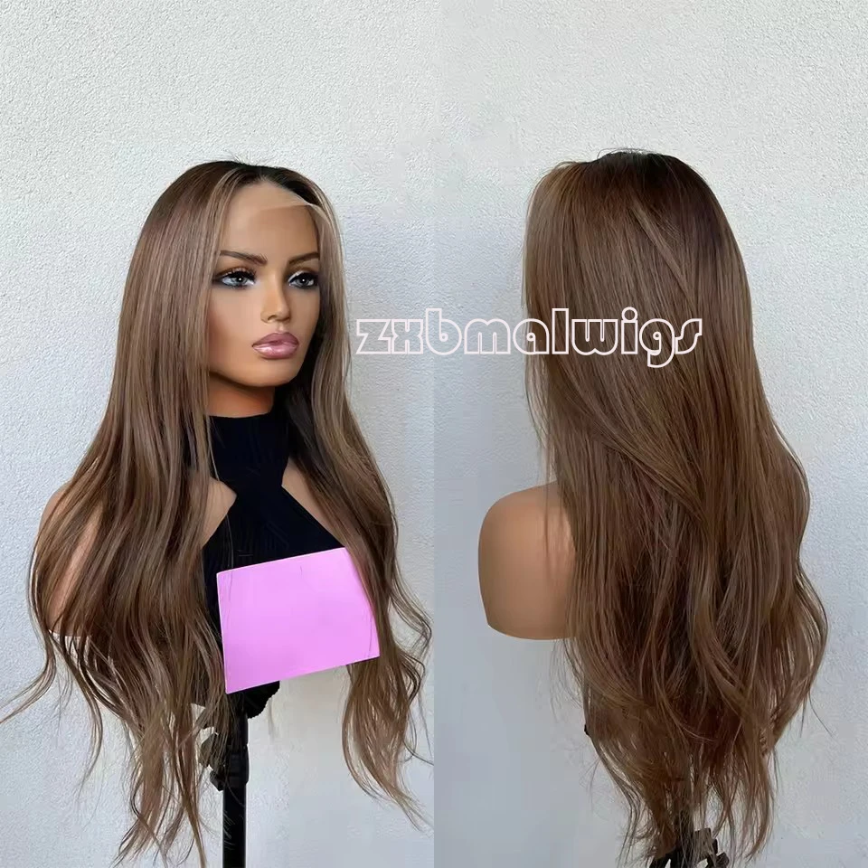 Synthetic Hair Wavy Chestnut Brown Glueless 13X4 Lace Front Wig For Women Preplucked Heat Temperature Fiber Daily Cosplay
Synthetic Hair Wavy Chestnut Brown Glueless 13X4 Lace Front Wig For Women Preplucked Heat Temperature Fiber Daily Cosplay