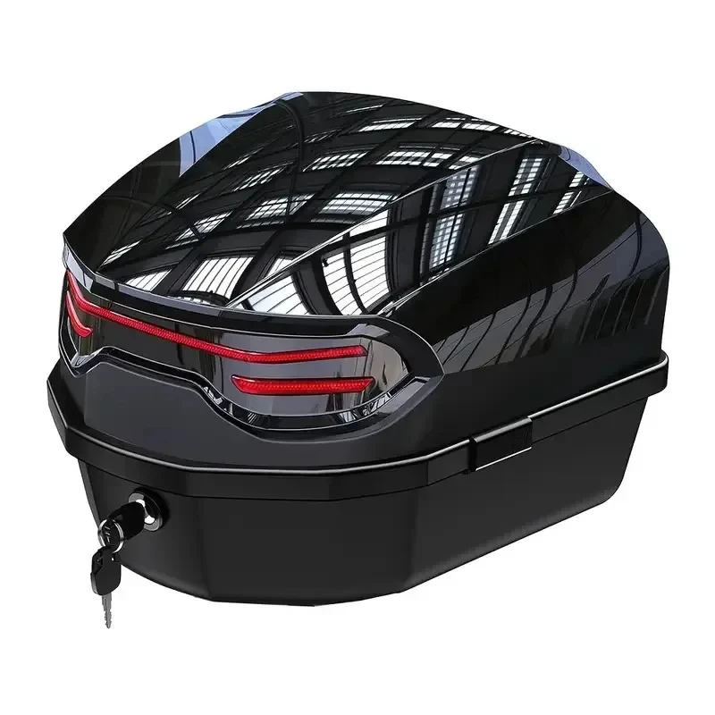 Extra Large 48L/58L Scooter Rear Box with Backrest Waterproof Motorbike Luggage Carrier for E-Scooter Delivery
Extra Large 48L/58L Scooter Rear Box with Backrest Waterproof Motorbike Luggage Carrier for E-Scooter Delivery