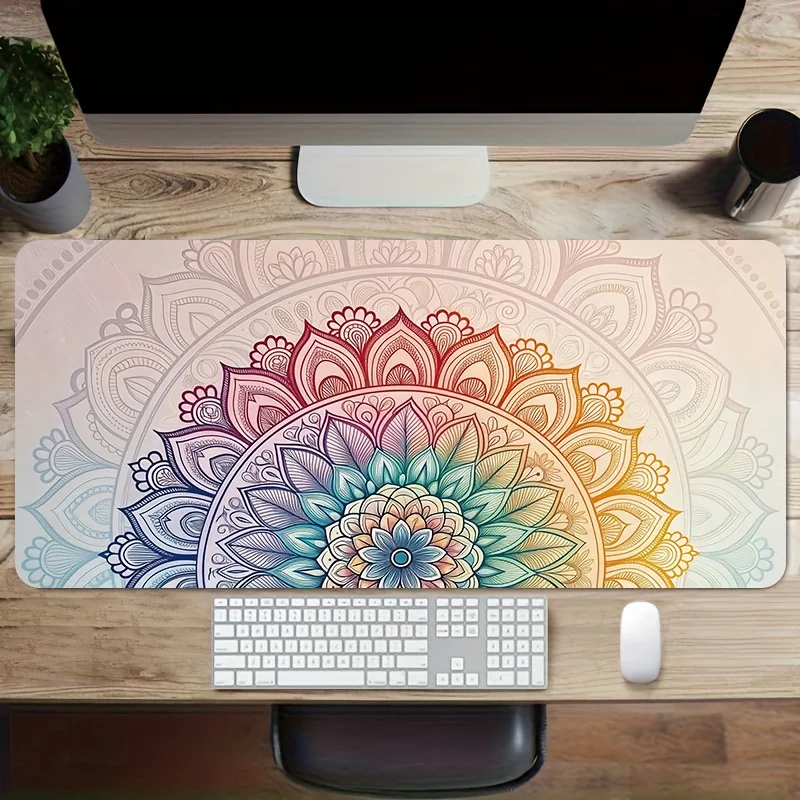 Bohemian Floral Mandala Desk Pad 89.92X39.88cm Premium Extended Gaming Mat
Bohemian Floral Mandala Desk Pad 89.92X39.88cm Premium Extended Gaming Mat