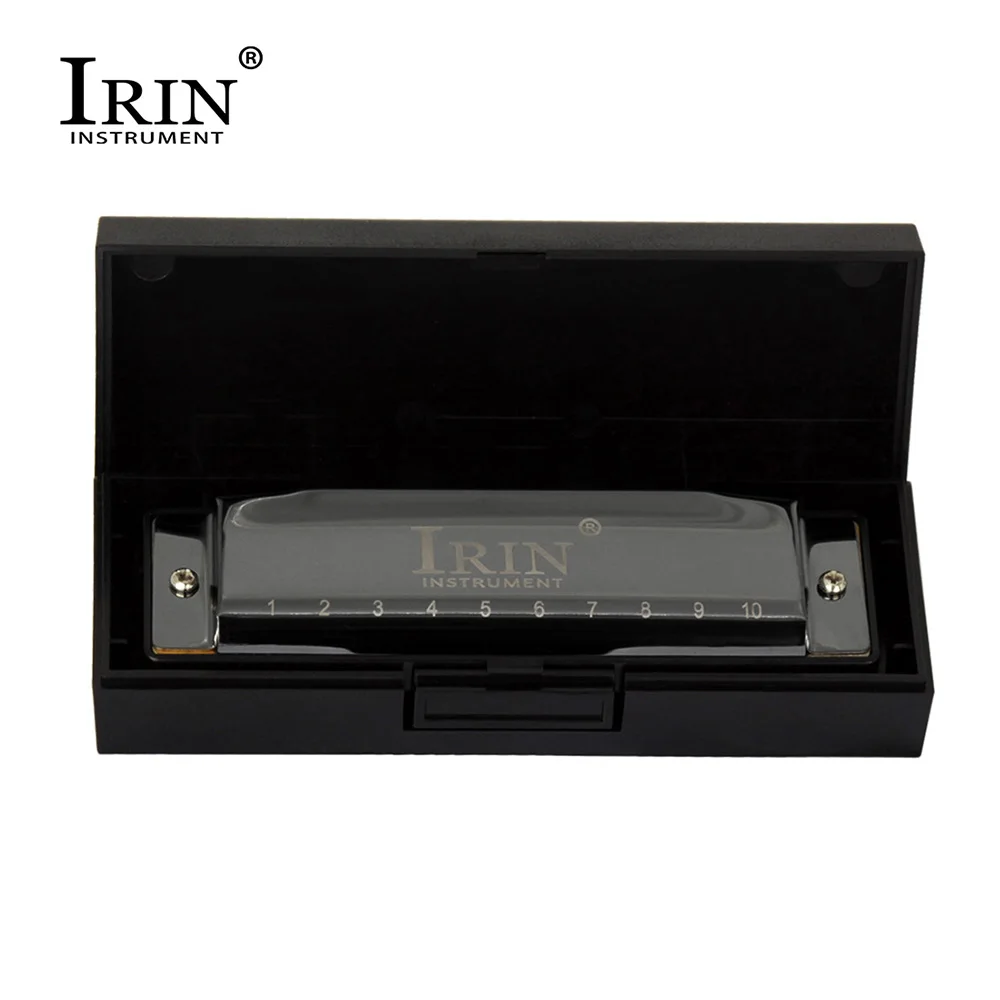 IRIN 10 Holes 20 Tones C Key Orff Harmonica Props For Children's Enlightenment Education Black Nickel Plated With ABS Box
IRIN 10 Holes 20 Tones C Key Orff Harmonica Props For Children's Enlightenment Education Black Nickel Plated With ABS Box