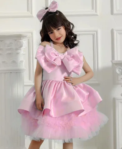 Big Bow Flower Girl Dress Princess Ball Gown Baby Girl Birthday Party Dresses Puffy First Communion Dress
Big Bow Flower Girl Dress Princess Ball Gown Baby Girl Birthday Party Dresses Puffy First Communion Dress