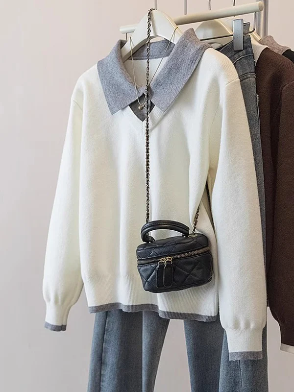 Women's Neck Knitwear Spring 2026 Early New Style plus Size Can Be Worn as an Outerwear Base Shirt Top Comfortable Fit
Women's Neck Knitwear Spring 2026 Early New Style plus Size Can Be Worn as an Outerwear Base Shirt Top Comfortable Fit