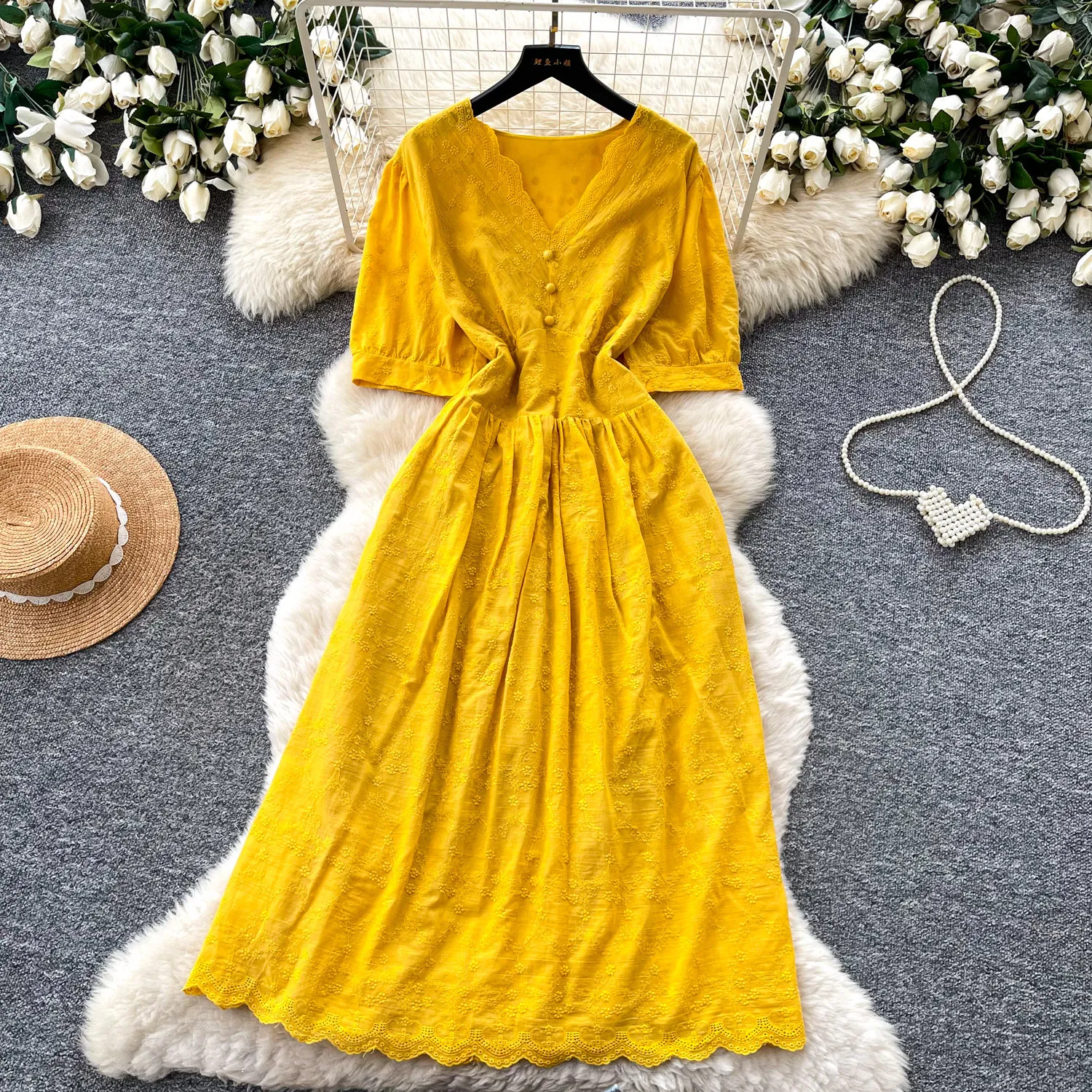 Women Dresses Long Dress A Line Vestidos Y2k Streetwear V Neck Short Sleeve Tight Waist Elegant Party Night Slim Fit 2026 Spring
Women Dresses Long Dress A Line Vestidos Y2k Streetwear V Neck Short Sleeve Tight Waist Elegant Party Night Slim Fit 2026 Spring