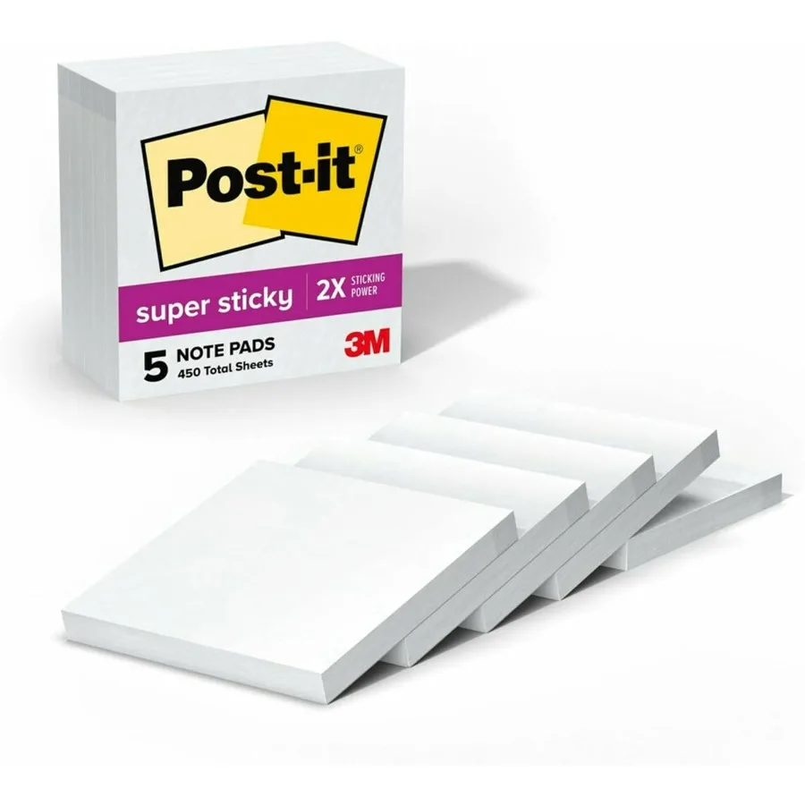 Супер липкие заметки, 5 блокнотов для заметок 3 x 3 дюйма. Идеально подходит для использования в школе и офисе. Идеально подходит для вертикальных поверхностей, включая монитор.
Супер липкие заметки, 5 блокнотов для заметок 3 x 3 дюйма. Идеально подходит для использования в школе и офисе. Идеально подходит для вертикальных поверхностей, включая монитор.