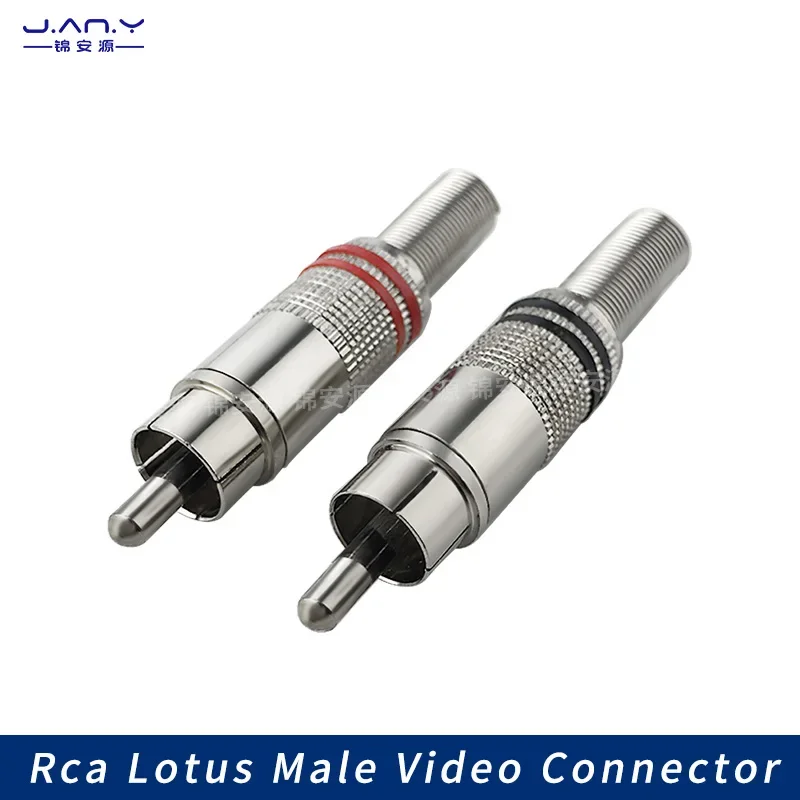 Штекер RCA Lotus из чистой меди, сварной провод, разъем AV-сливового штекера, аудио- и видеосигнал, удлинительное соединение коаксиальной линии
Штекер RCA Lotus из чистой меди, сварной провод, разъем AV-сливового штекера, аудио- и видеосигнал, удлинительное соединение коаксиальной линии