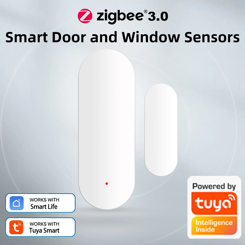 Tuya ZigBee Smart Door Window Contact Sensor Magnetic Anti-Theft Detector Real-time Alert Smart Life Remote Monitor Alexa Google
Tuya ZigBee Smart Door Window Contact Sensor Magnetic Anti-Theft Detector Real-time Alert Smart Life Remote Monitor Alexa Google
