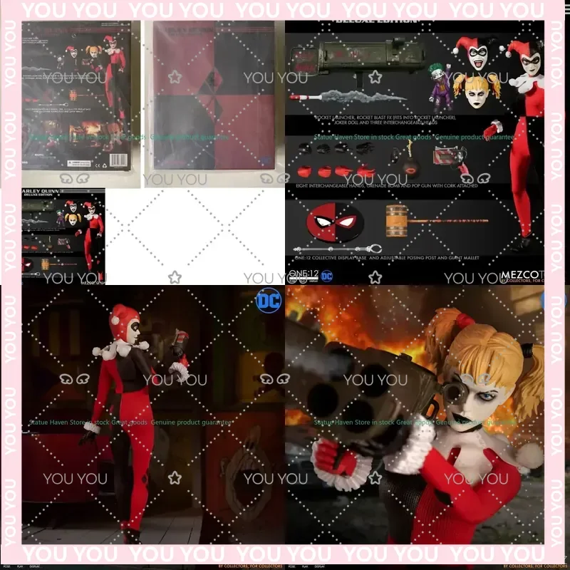 Original Mezco ONE:12 Batman Arkham Harley Quinn Anime Action Figure Model Toy Gift for Kids in Stock
Original Mezco ONE:12 Batman Arkham Harley Quinn Anime Action Figure Model Toy Gift for Kids in Stock