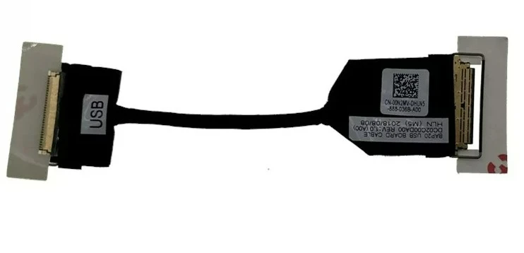 New for Dell Alienware 17 R4 R5 USB Small Board Flex Cable BAP20 IO Board Connecting Cable 0N2MV 00N2MV DC02C00DA00
New for Dell Alienware 17 R4 R5 USB Small Board Flex Cable BAP20 IO Board Connecting Cable 0N2MV 00N2MV DC02C00DA00